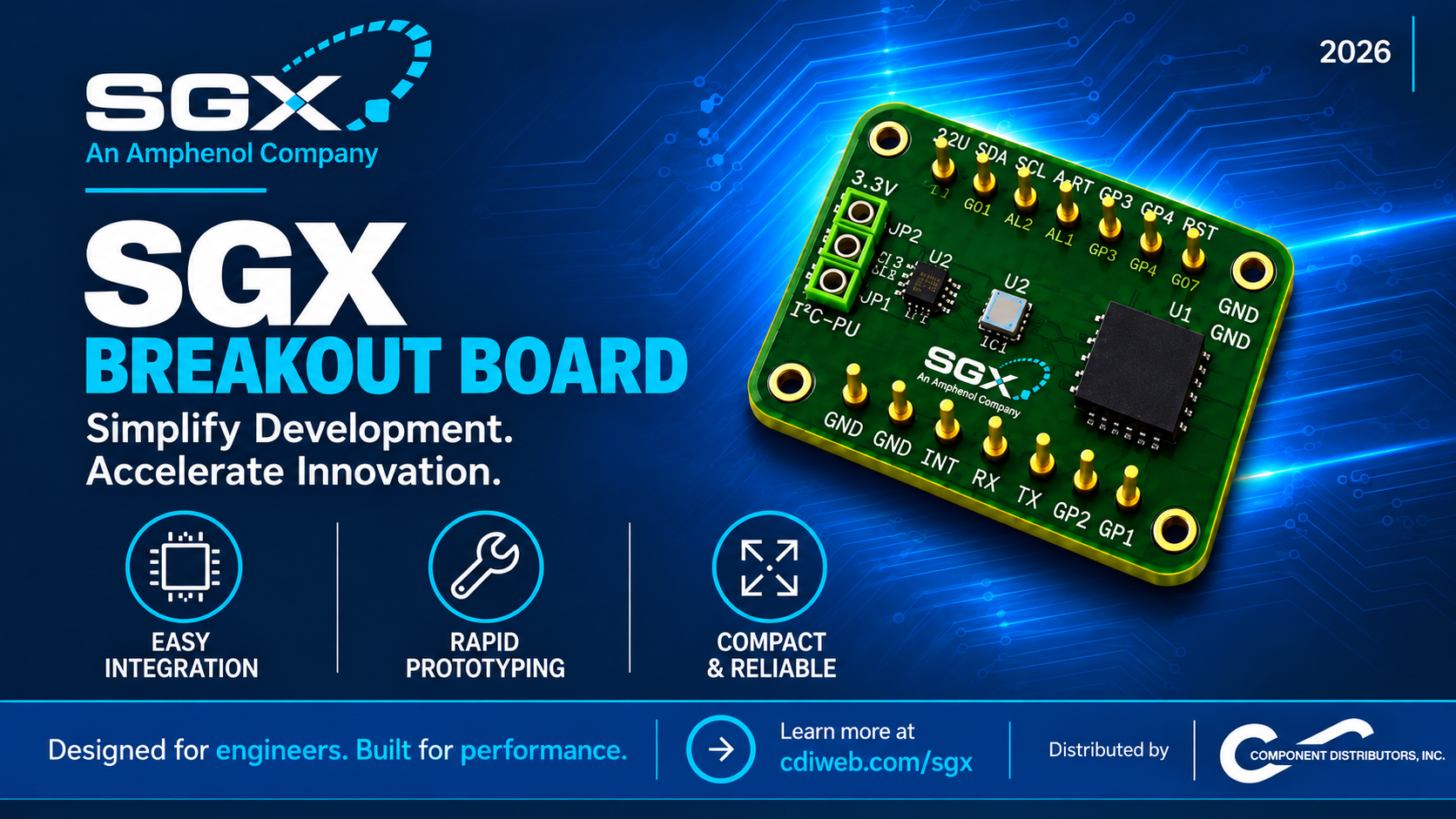 SGX Breakout Board Innovation Banner