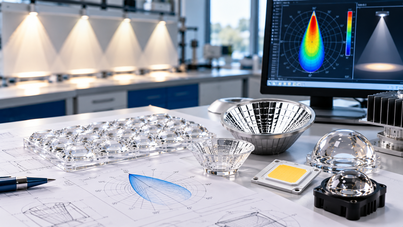 LED Optics Selection: Getting Beam Angle and Efficiency Right Before the Fixture Is Tooled