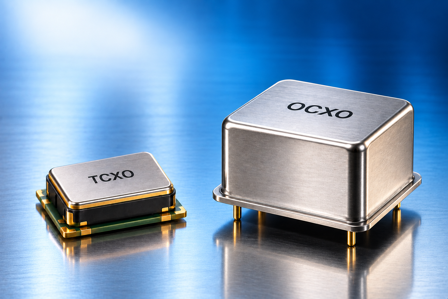 TCXO vs OCXO: Trading Frequency Stability Against Power and Warm-Up Time